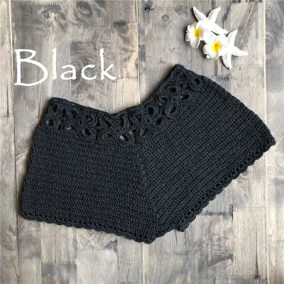Handmade Crochet Cotton Beach Shorts Swimwear