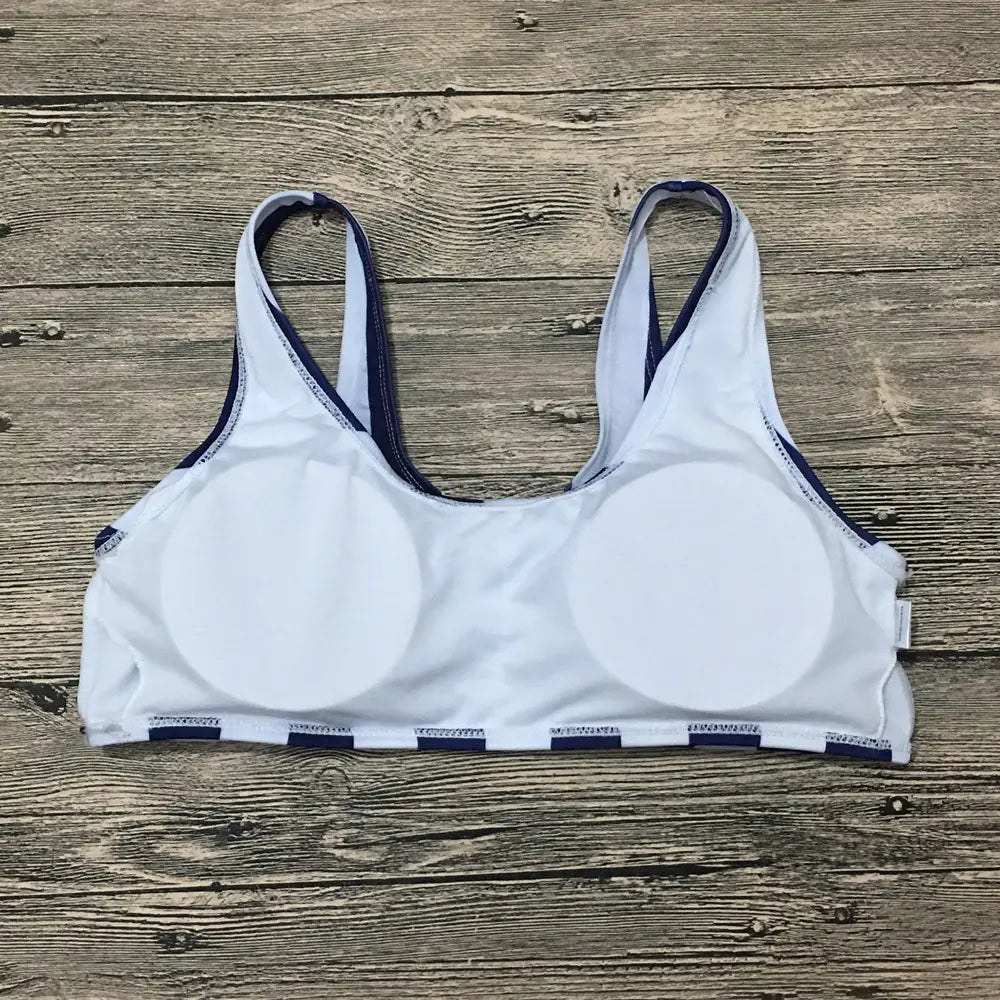 Striped Two-Piece Bikini Swimwear