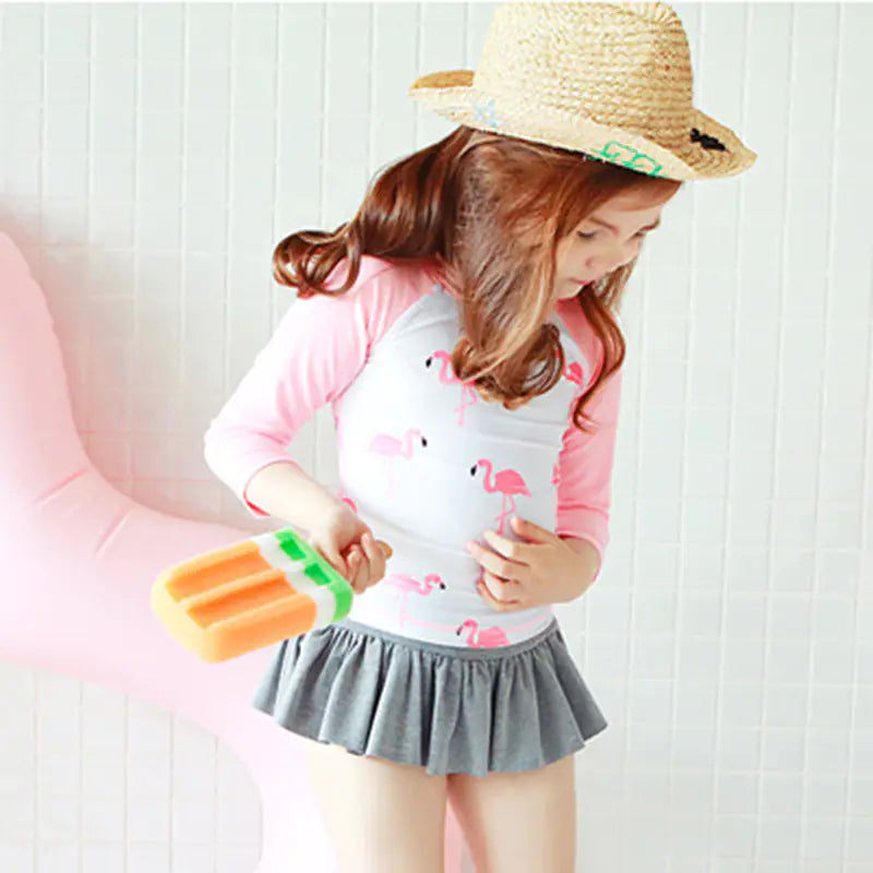 Flamingo Swimwear for Girls