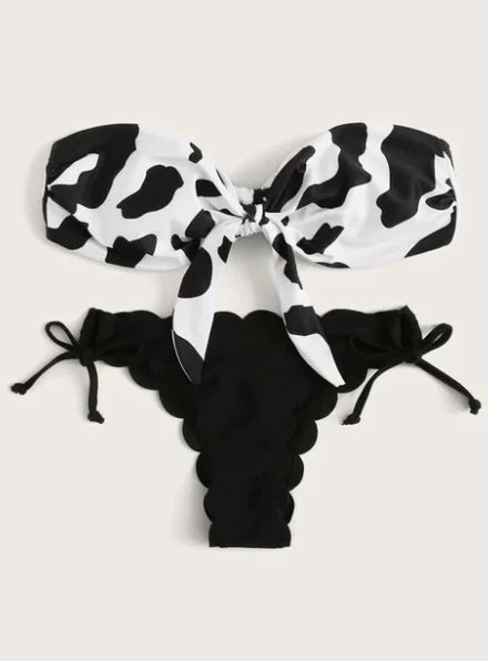 Leopard Print Bikini Swimwear for Women