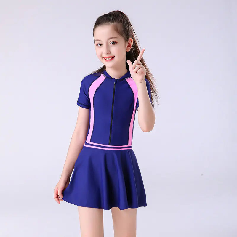 Girls' One-Piece Swimwear for Children