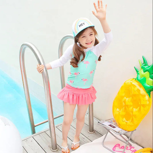 Flamingo Swimwear for Girls
