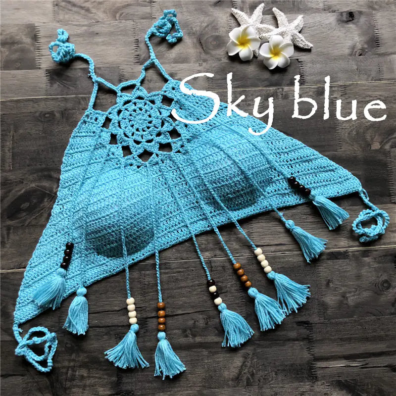 Bohemian Tassel Swimsuit, Bikini & Swimwear