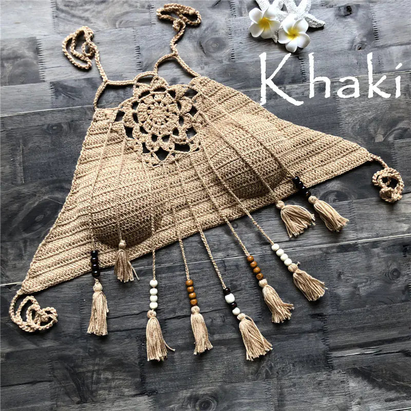Bohemian Tassel Swimsuit, Bikini & Swimwear